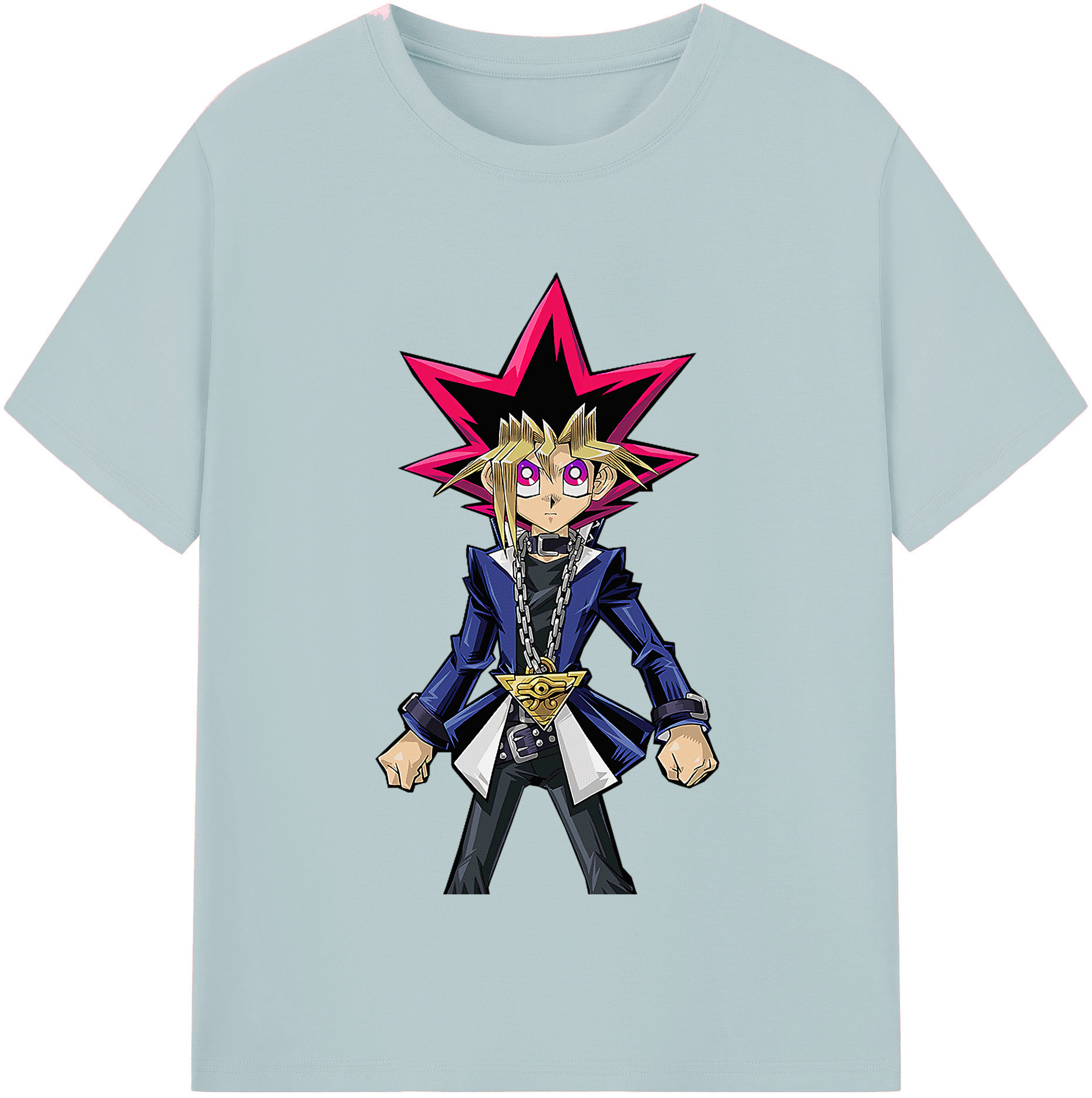 （画像用） 遊☆戯☆王 Yu-Gi-Oh! 綿100％半袖Tシャツ（フロントプリント）
